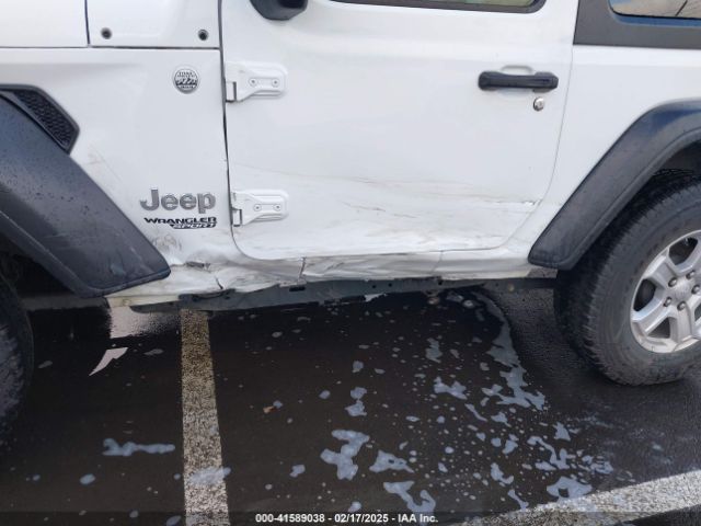 1C4GJXAN1MW527451 Jeep Wrangler Sport S 4x4