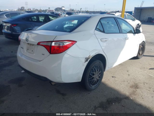 5YFBURHE0EP043719 Toyota Corolla Le/le Plus/le Premium