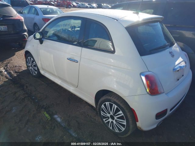 2013 FIAT 500 3C3CFFBR6DT750462 Photo 2