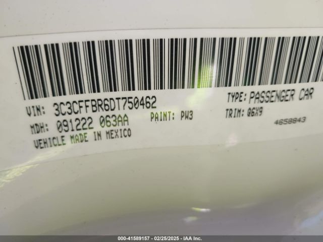 2013 FIAT 500 3C3CFFBR6DT750462 Photo 8