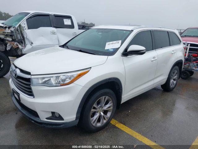 5TDKKRFH4FS113556 Toyota Highlander Xle V6