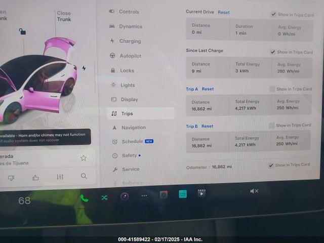 2023 TESLA MODEL 3 5YJ3E1EA5PF697201 Photo 6