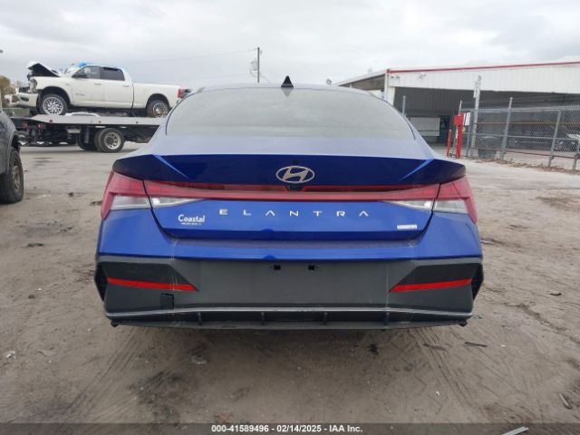 KMHLM4DJ8RU101459 Hyundai Elantra Hybrid Blue