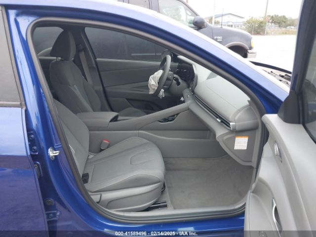 KMHLM4DJ8RU101459 Hyundai Elantra Hybrid Blue