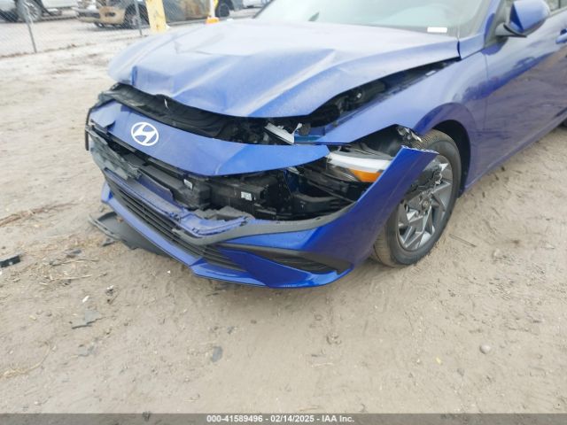 KMHLM4DJ8RU101459 Hyundai Elantra Hybrid Blue