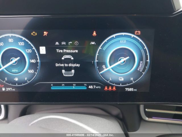 KMHLM4DJ8RU101459 Hyundai Elantra Hybrid Blue