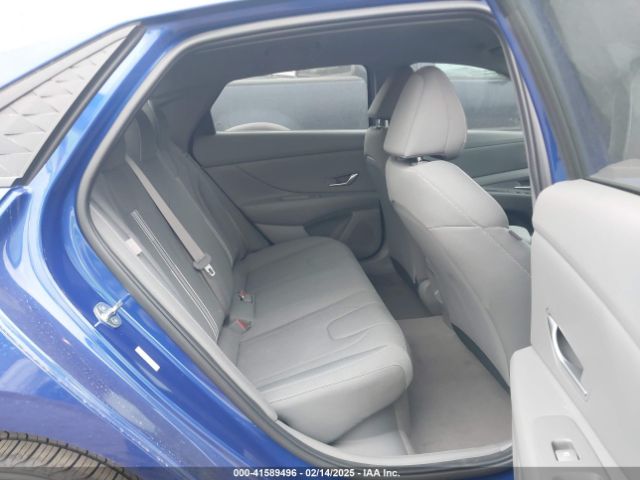 KMHLM4DJ8RU101459 Hyundai Elantra Hybrid Blue