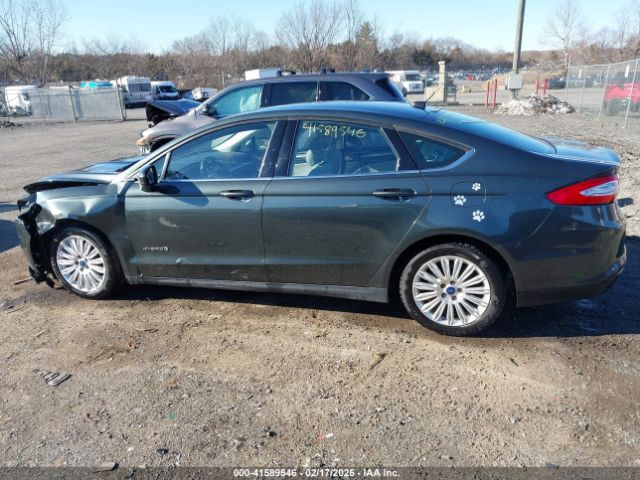 3FA6P0UU7FR117785 Ford Fusion Hybrid S