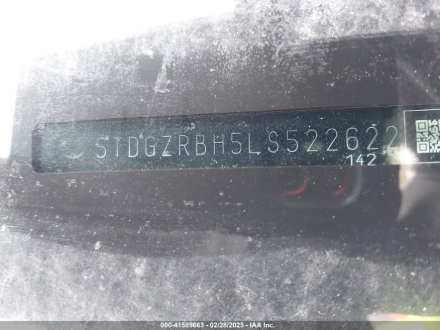 5TDGZRBH5LS522622 Toyota Highlander Xle