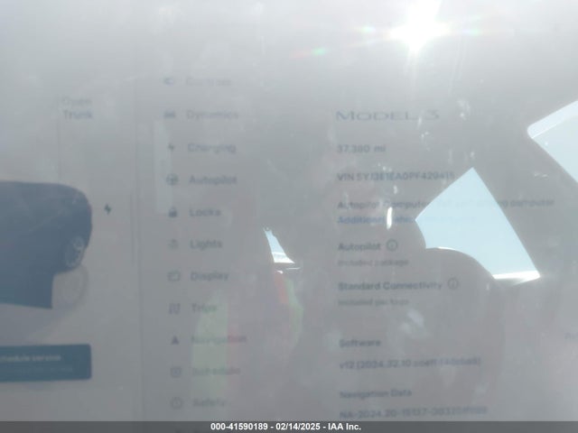 2023 TESLA MODEL 3 5YJ3E1EA0PF429415 Photo 6