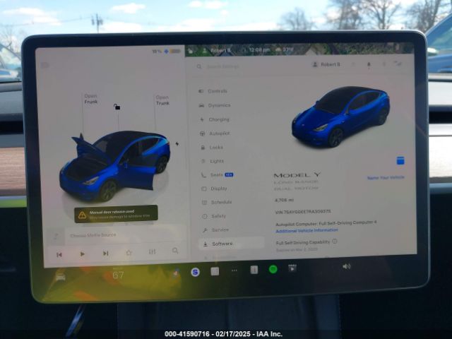 7SAYGDEE7RA309375 Tesla Model Y Long Range Dual Motor All-wheel Drive