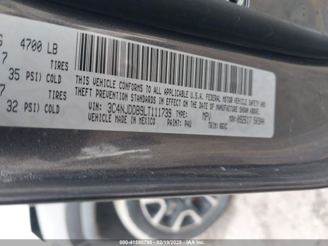 3C4NJDDB9LT111739 Jeep Compass Trailhawk 4x4