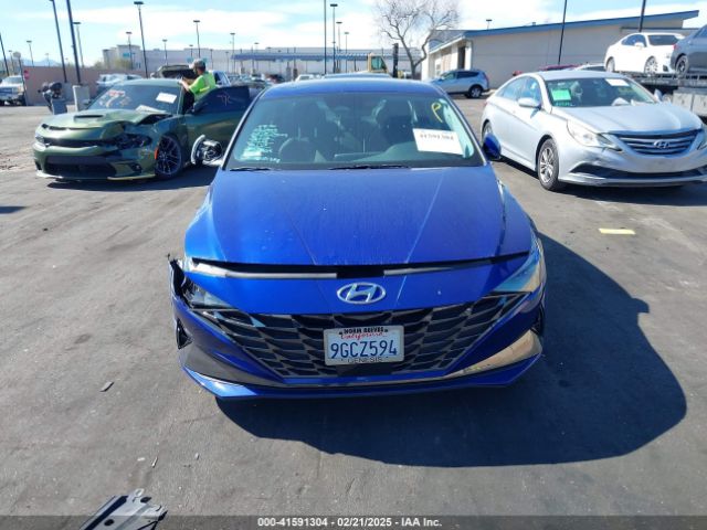 KMHLN4AJ8PU059695 Hyundai Elantra Hybrid Limited