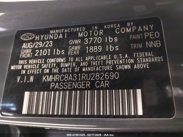 Hyundai Venue Limited 2024 KMHRC8A31RU282690 Image 9