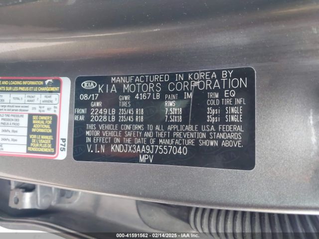 KNDJX3AA9J7557040 KIA Soul !