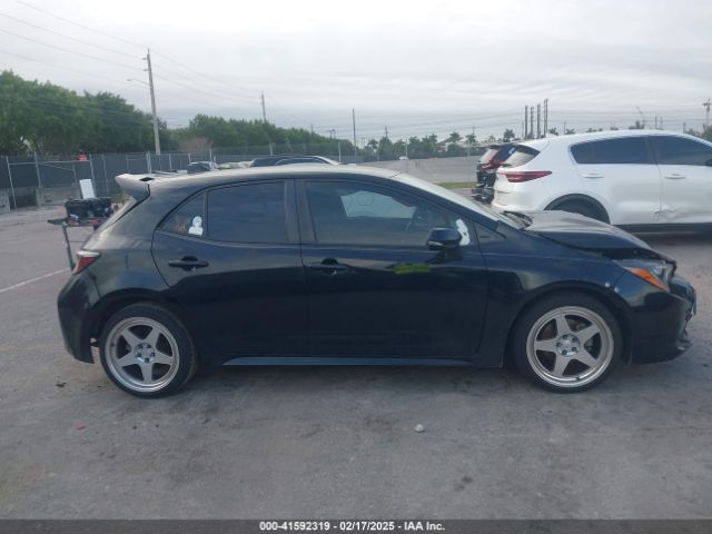 JTNK4RBE1K3027554 Toyota COROLLA SE