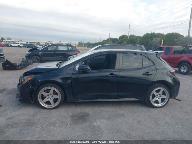 JTNK4RBE1K3027554 Toyota COROLLA SE