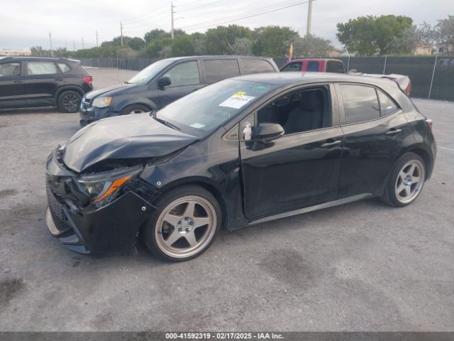 JTNK4RBE1K3027554 Toyota COROLLA SE