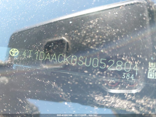 Toyota CAMRY LE 2025 4T1DAACK0SU052804 Image 9