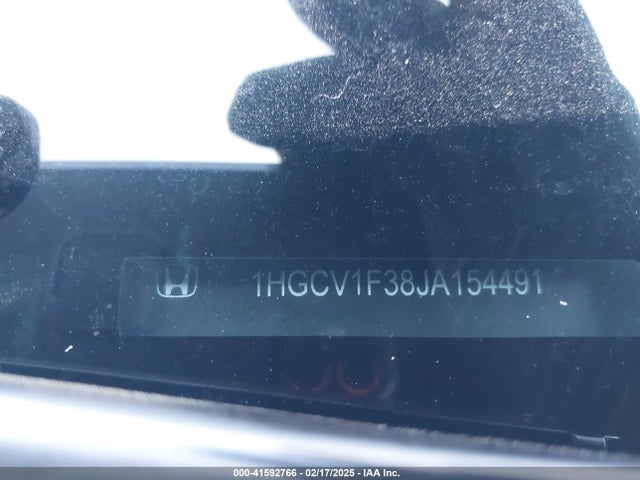 1HGCV1F38JA154491 Honda Accord Sport