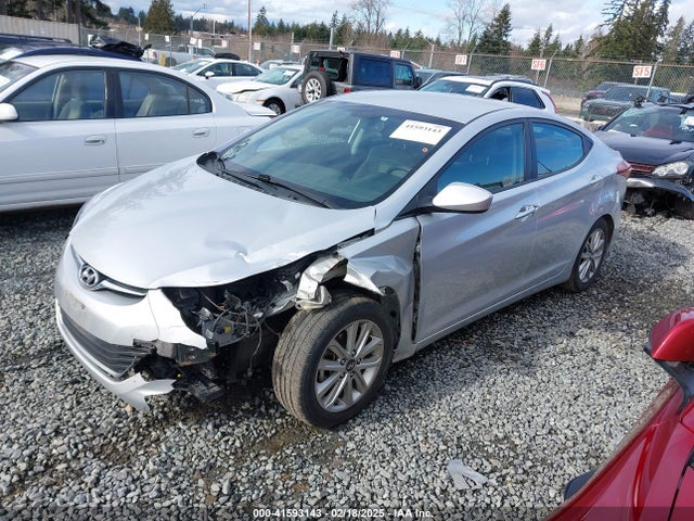 KMHDH4AE9FU326890 Hyundai ELANTRA SE