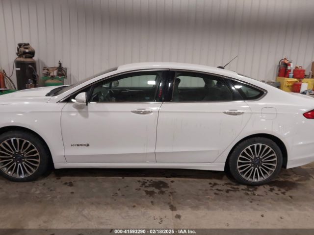 3FA6P0LU8JR191629 Ford Fusion Hybrid Se
