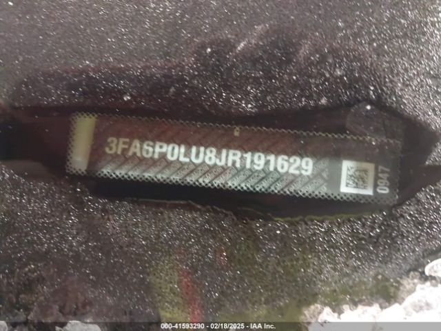 3FA6P0LU8JR191629 Ford Fusion Hybrid Se
