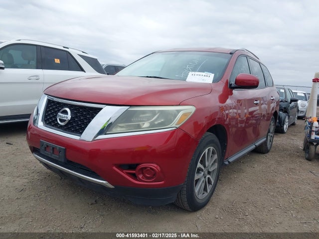 Nissan Pathfinder Sv 2014 5N1AR2MNXEC618987 Image 2