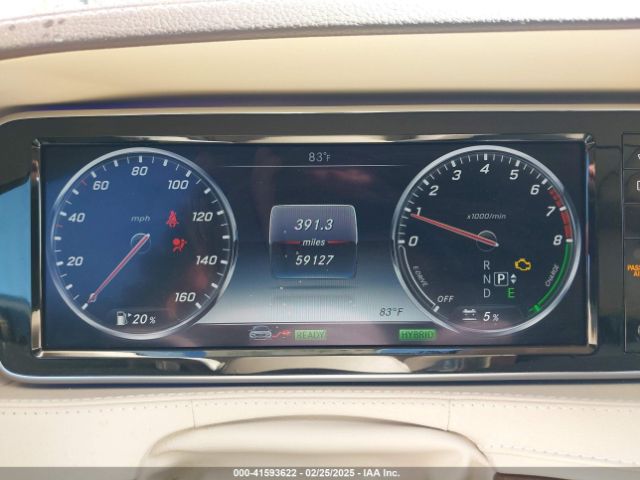 WDDUG6DB7FA104618 Mercedes-Benz S 550 Plug-in Hybrid
