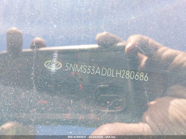 Hyundai Santa Fe Sel 2020 5NMS33AD0LH280686 Image 9