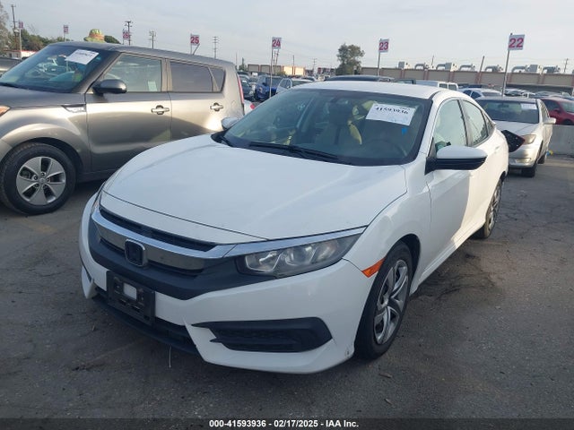Honda Civic Lx 2018 2HGFC2F57JH532344 Image 2