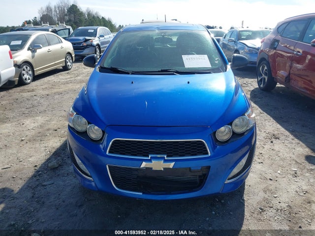 1G1JG6SB0G4130678 Chevrolet Sonic Rs Auto