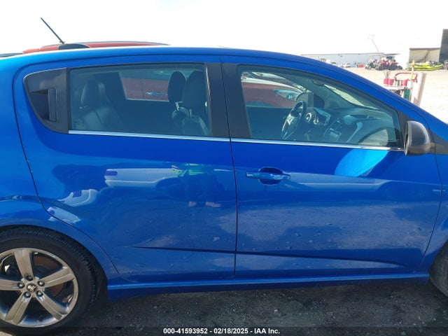 1G1JG6SB0G4130678 Chevrolet Sonic Rs Auto