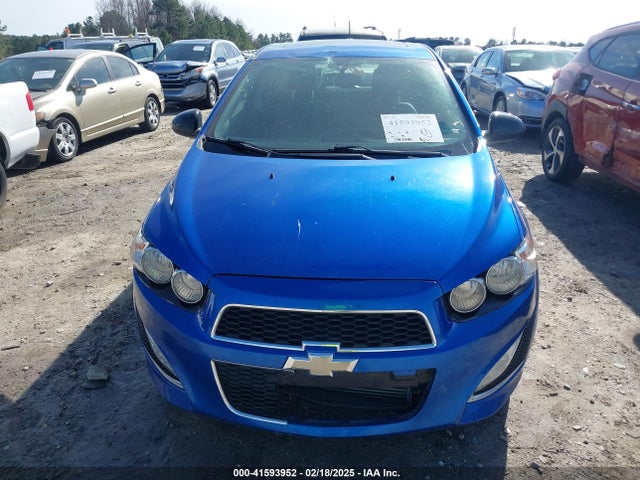 1G1JG6SB0G4130678 Chevrolet Sonic Rs Auto