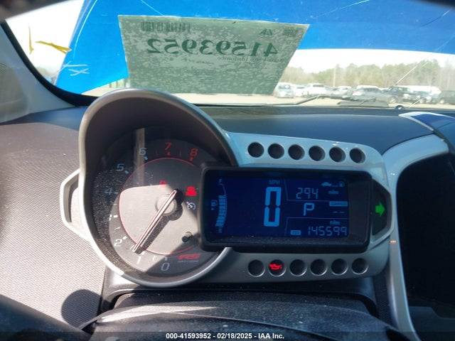 1G1JG6SB0G4130678 Chevrolet Sonic Rs Auto