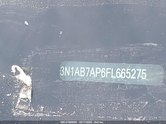 3N1AB7AP6FL665275 Nissan Sentra Fe+ S/s/sl/sr/sv