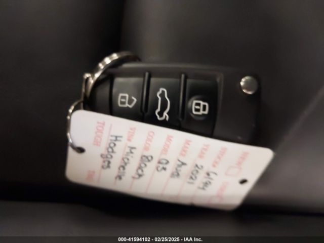 WA1EECF37M1071376 Audi Q3 Premium Plus 45 Tfsi S Line Quattro Tiptronic