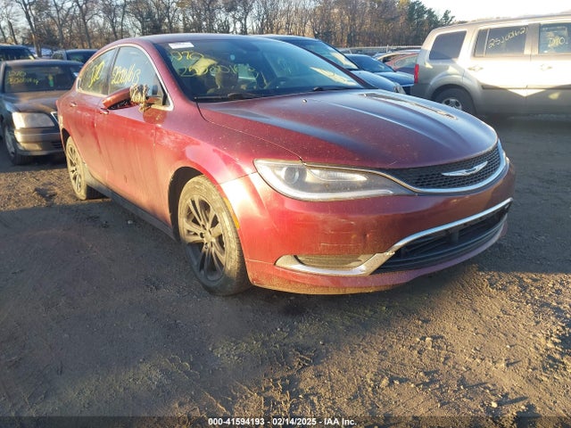 Продажа на аукционе авто 2015 Chrysler 200 Limited, vin: 1C3CCCAB6FN618672, номер лота: 41594193