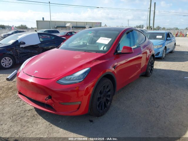 7SAYGDEE9NF327826 Tesla Model Y Long Range Dual Motor All-wheel Drive