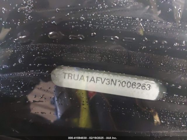 TRUA1AFV3N1006263 Audi Tts Tfsi Quattro S Tronic