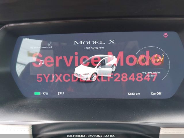 5YJXCDE2XLF284847 Tesla MODEL X