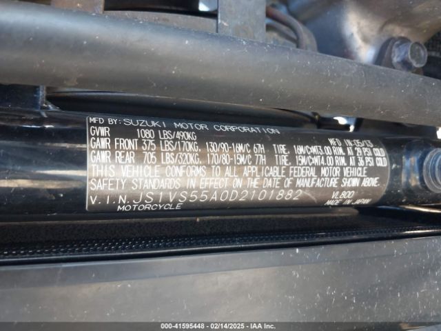 2013 SUZUKI VL800 JS1VS55A0D2101882 Photo 9
