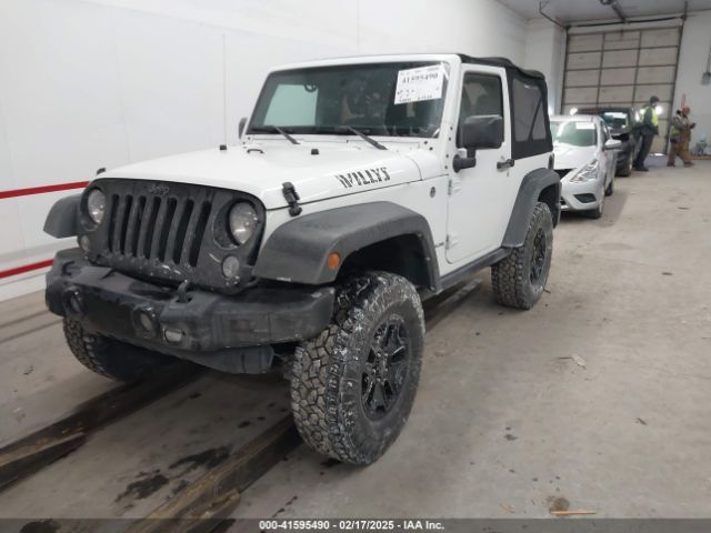 1C4AJWAG9GL261958 Jeep Wrangler Willys Wheeler