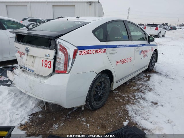 JTDKN3DU9E0372050 Toyota Prius Two