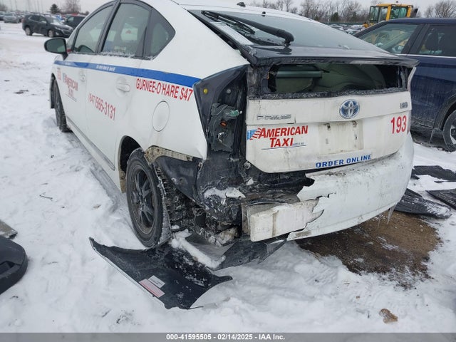 JTDKN3DU9E0372050 Toyota Prius Two