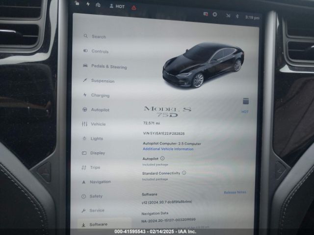 2018 TESLA MODEL S 5YJSA1E22JF282828 Photo 6