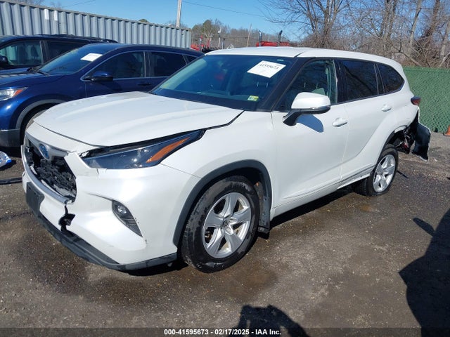 5TDZARAH1NS016287 Toyota Highlander Hybrid Le