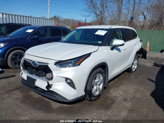 5TDZARAH1NS016287 Toyota Highlander Hybrid Le