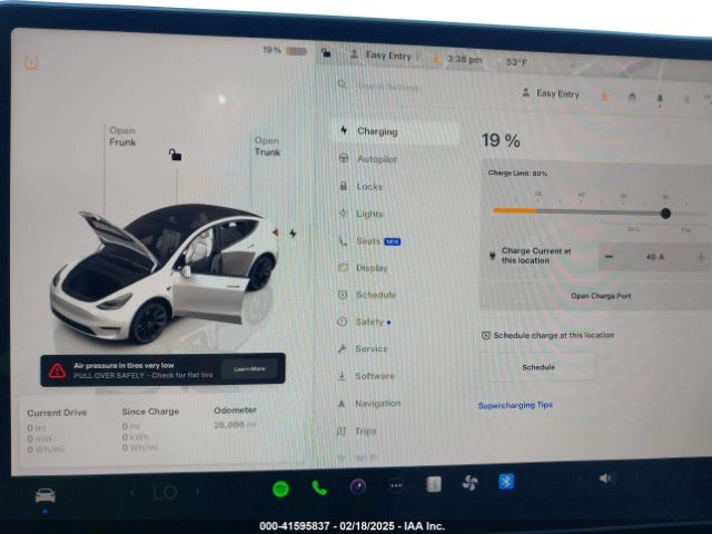 7SAYGDEEXPF605720 Tesla Model Y Awd/long Range Dual Motor All-wheel Drive