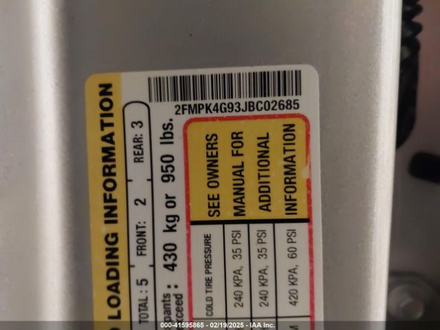 2018 FORD EDGE 2FMPK4G93JBC02685 Photo 8
